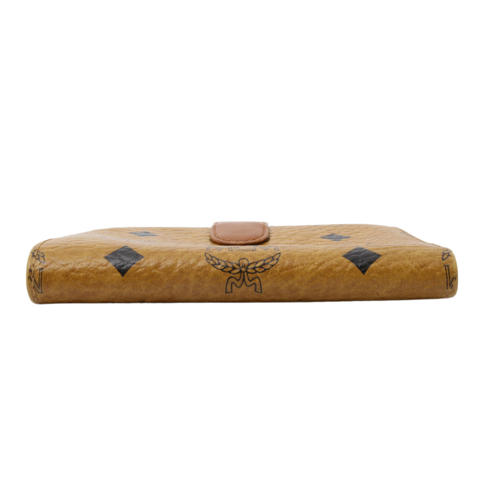 Brown Visetos Compact Wallet