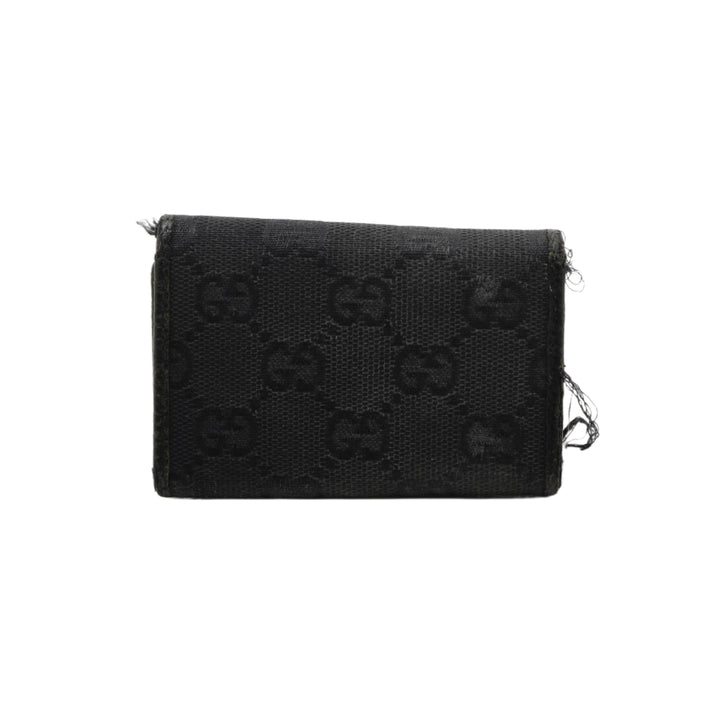 Black GG Canvas Key Case (6)