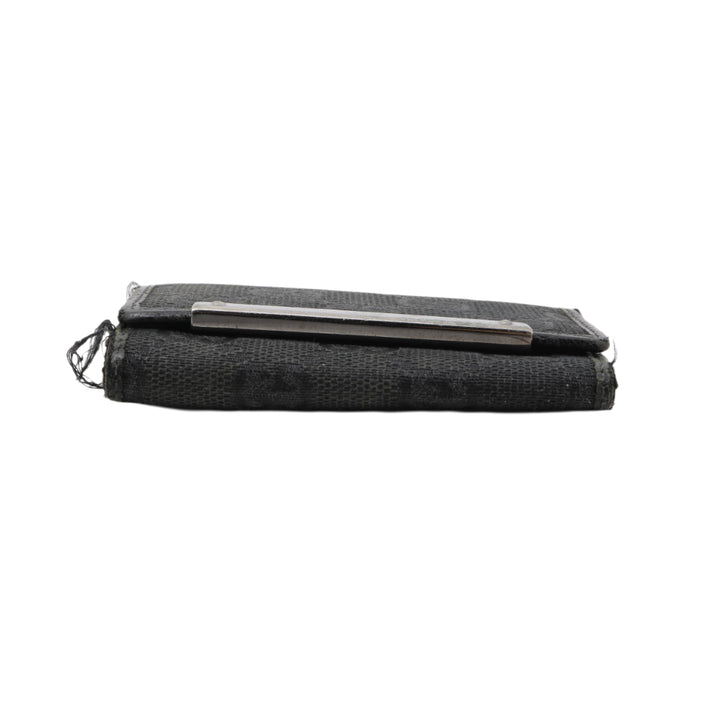 Black GG Canvas Key Case (6)