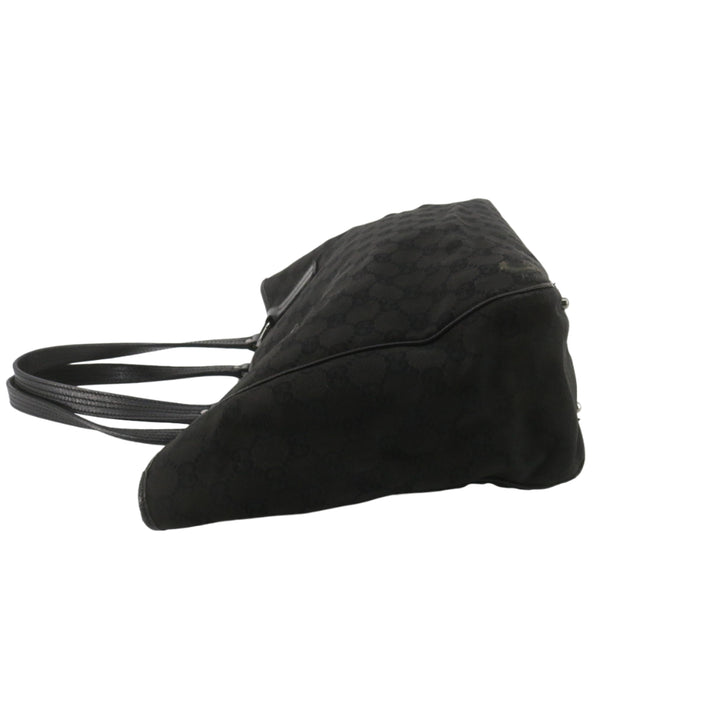 Black GG Canvas Tote Bag