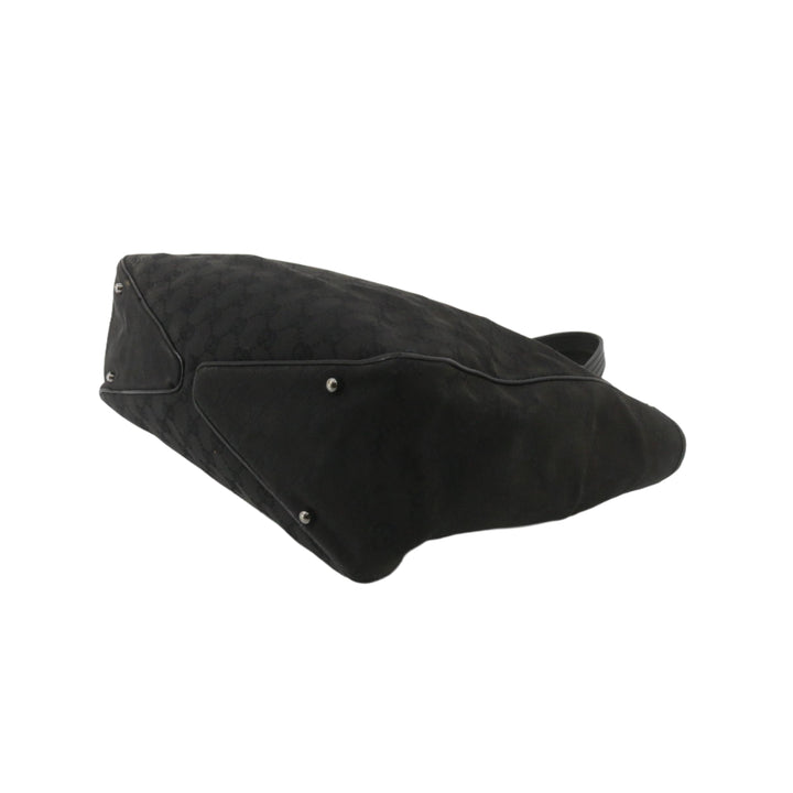 Black GG Canvas Tote Bag