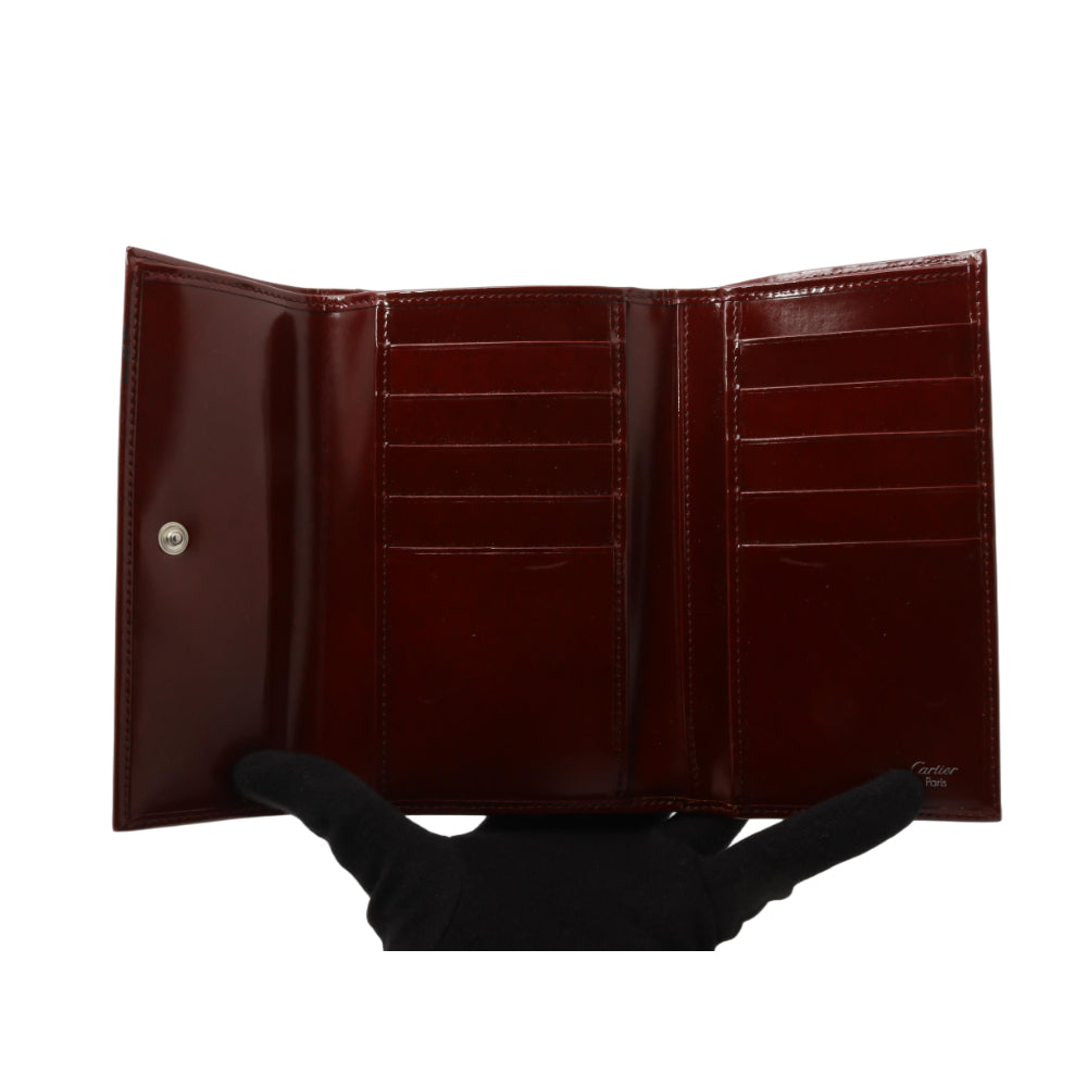 Bordeaux Tri-Fold Wallet