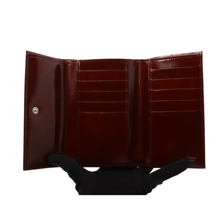 Bordeaux Tri-Fold Wallet