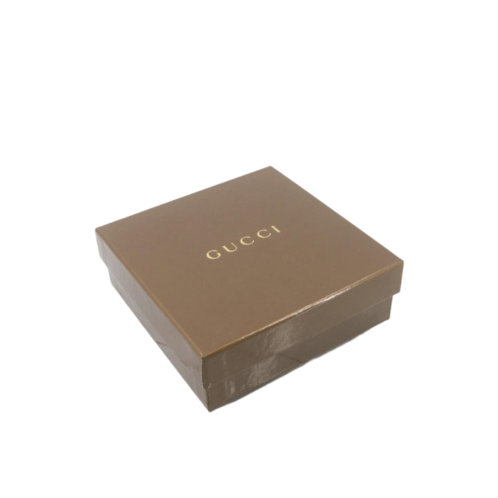 Beige GG Canvas Compact Wallet