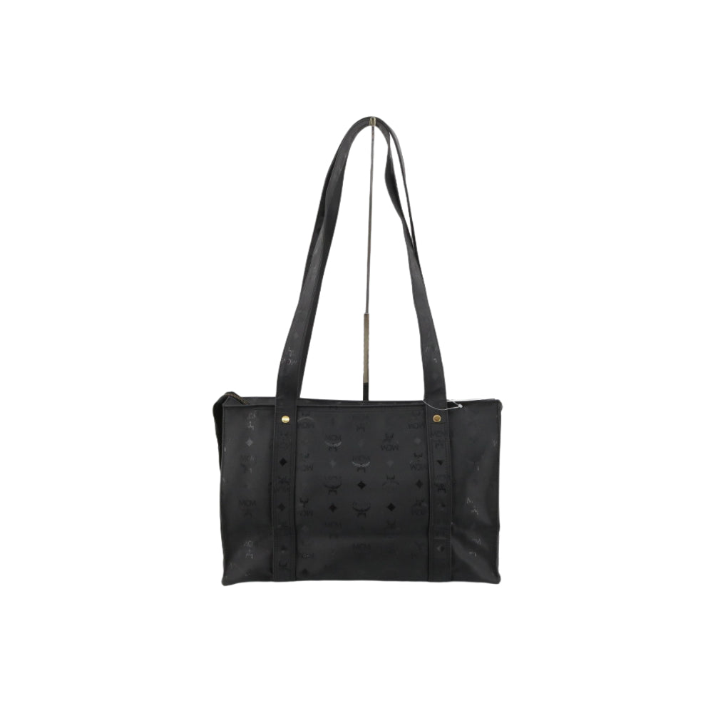 Black Visetos Tote Bag
