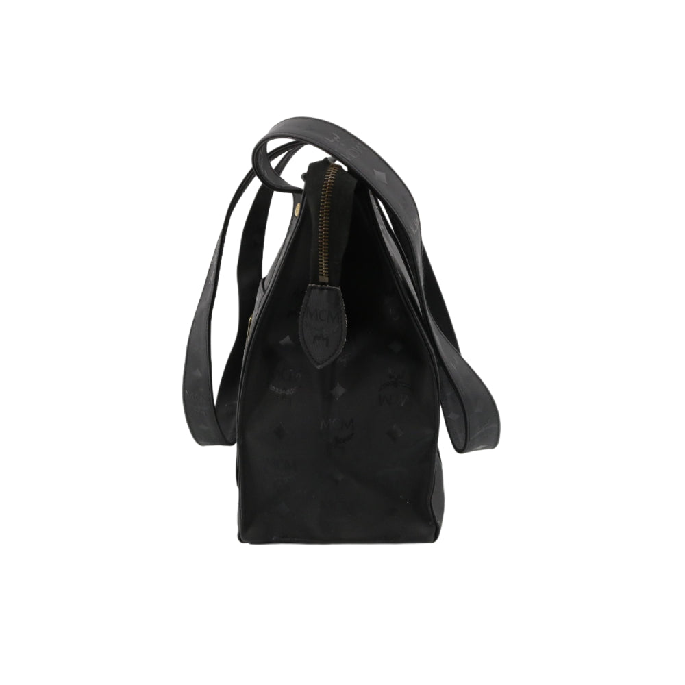 Black Visetos Tote Bag