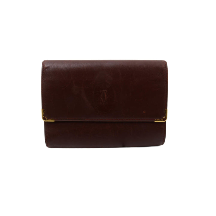 Bordeaux Tri-Fold Wallet