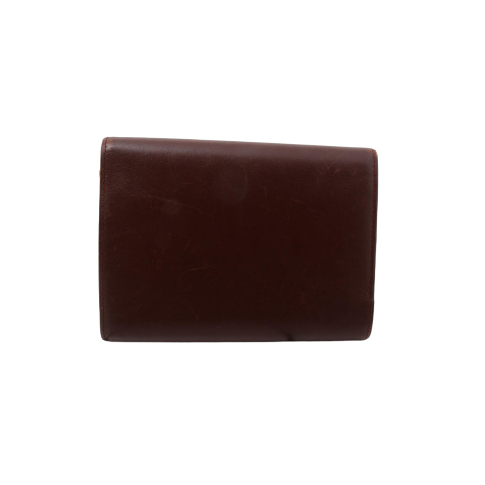 Bordeaux Tri-Fold Wallet