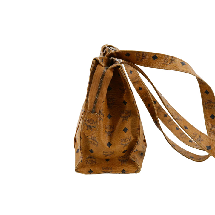 Brown Visetos Shoulder Bag