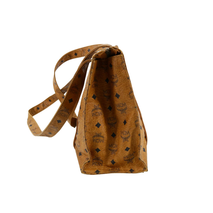 Brown Visetos Shoulder Bag