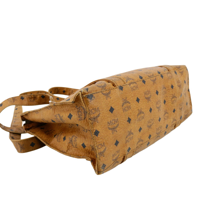 Brown Visetos Shoulder Bag