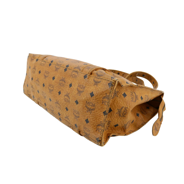 Brown Visetos Shoulder Bag
