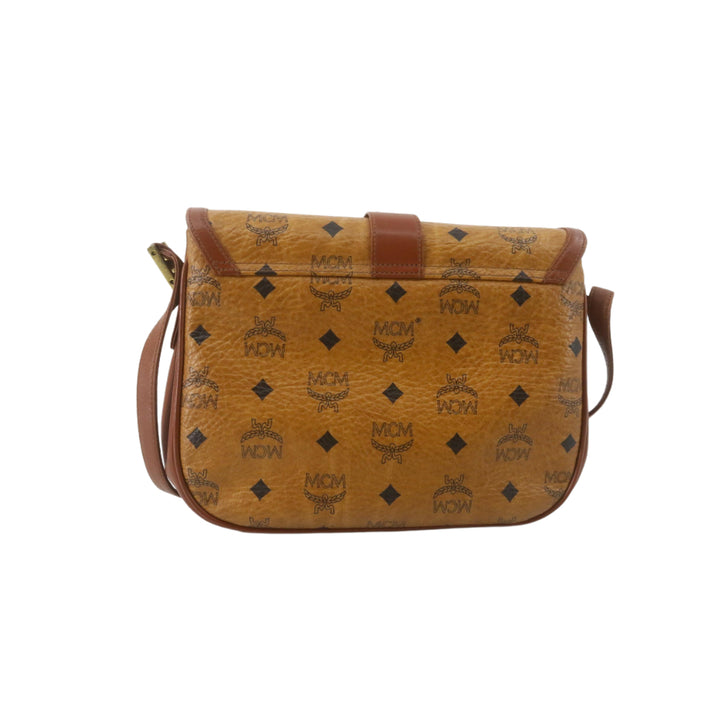 Brown Visetos Shoulder Bag