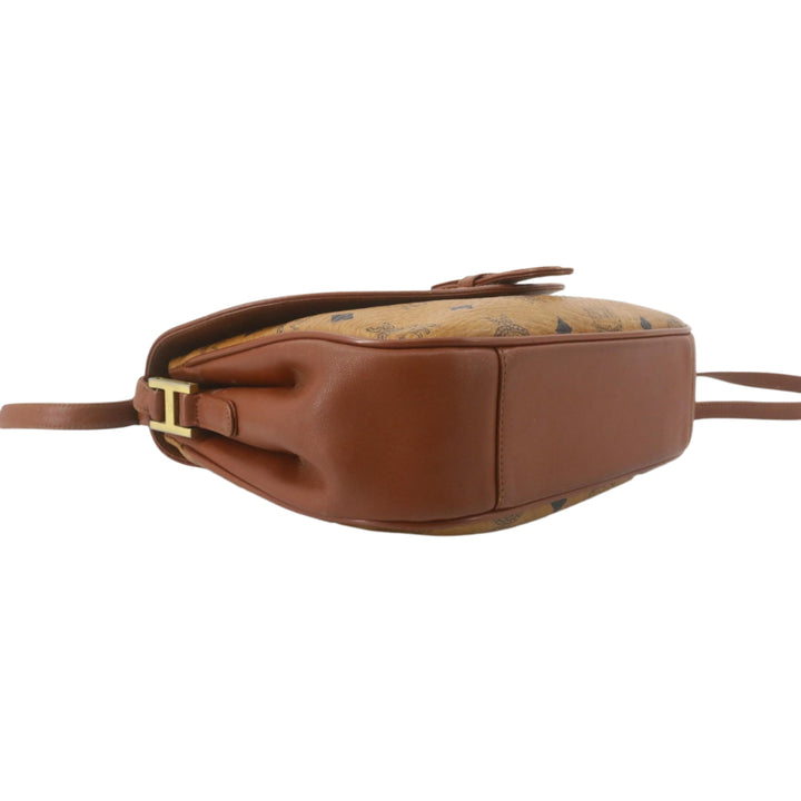 Brown Visetos Shoulder Bag
