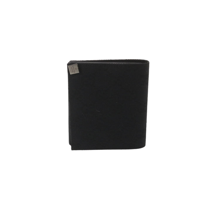 Black GG Canvas Card Case