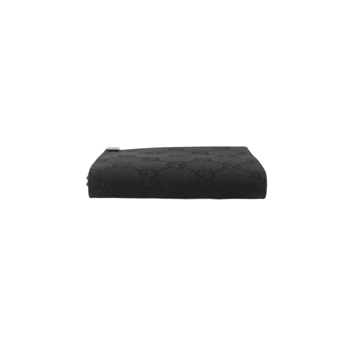 Black GG Canvas Card Case