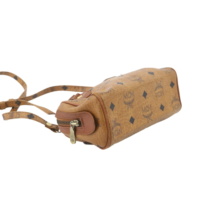 Brown Visetos 2 Way Handbag