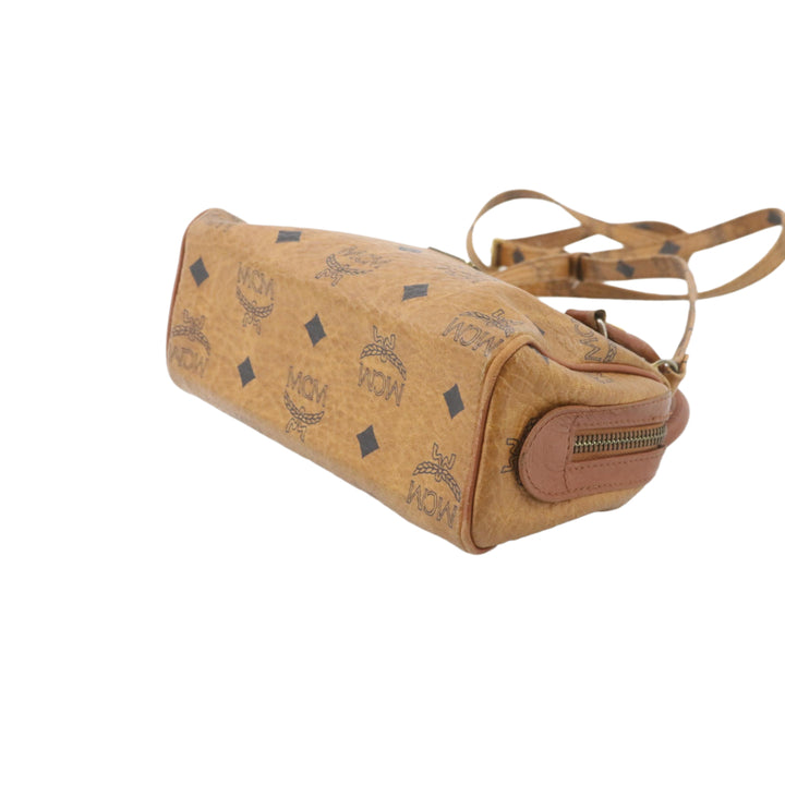 Brown Visetos 2 Way Handbag