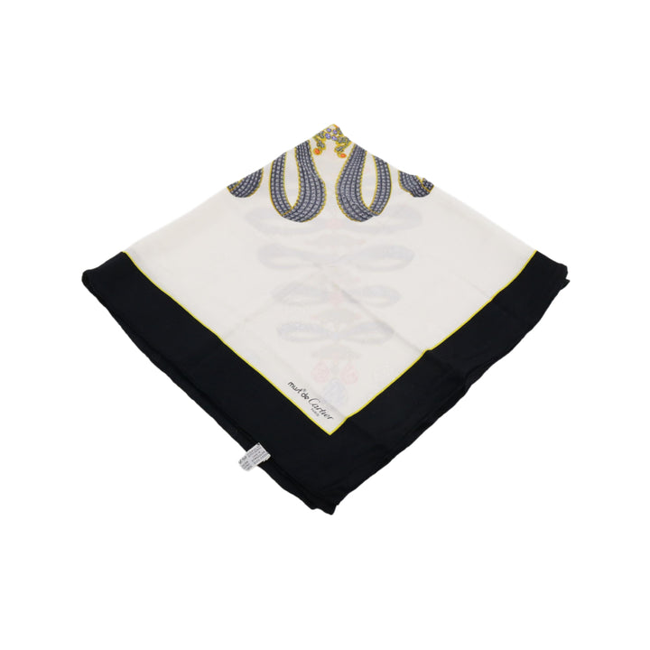 Black Silk Scarf