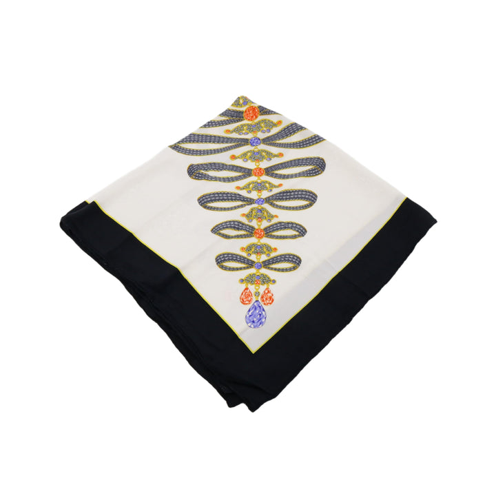 Black Silk Scarf
