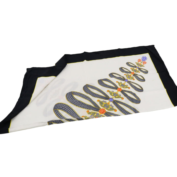 Black Silk Scarf