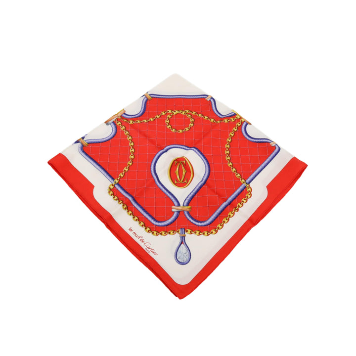 Red Silk Scarf