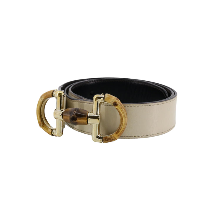 Beige Bamboo Belt