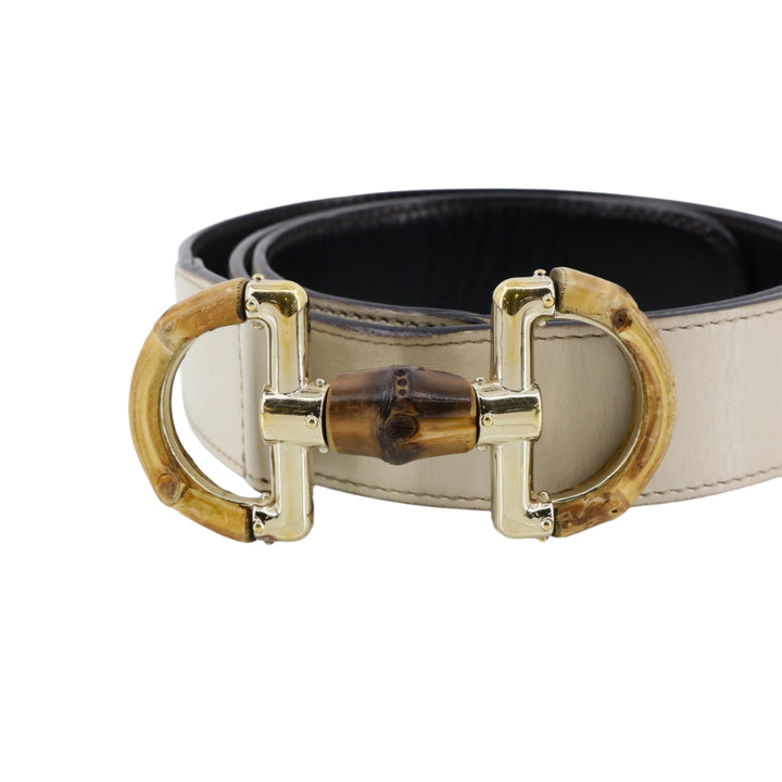 Beige Bamboo Belt