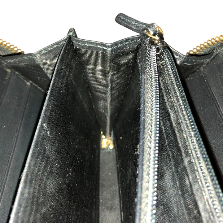 Black Bamboo Zippy Wallet