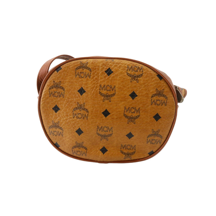 Brown Visetos Shoulder Bag