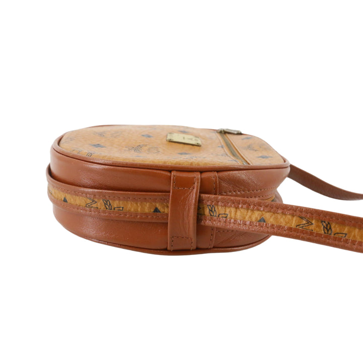 Brown Visetos Shoulder Bag