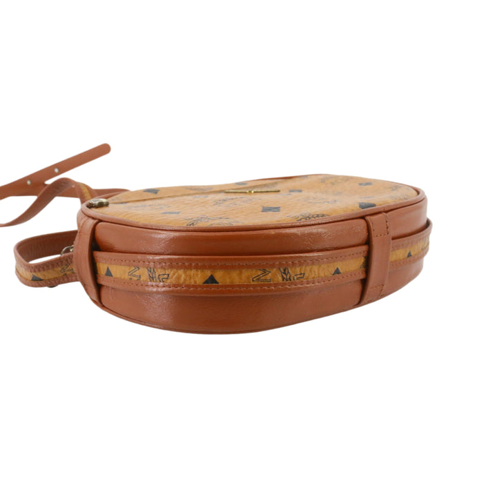 Brown Visetos Shoulder Bag