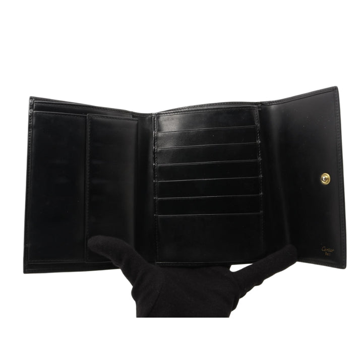 Black Tri-Fold Wallet