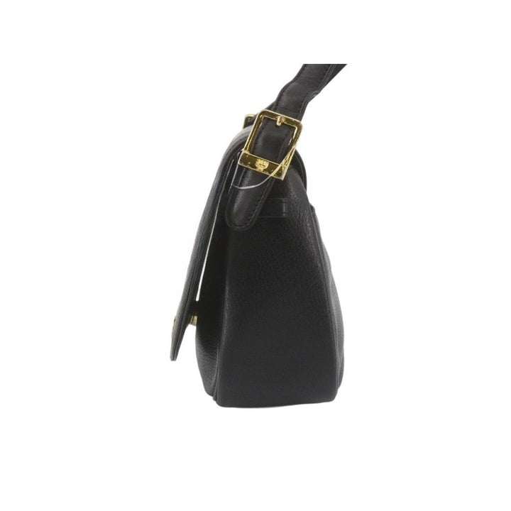 Black Handbag with Strap