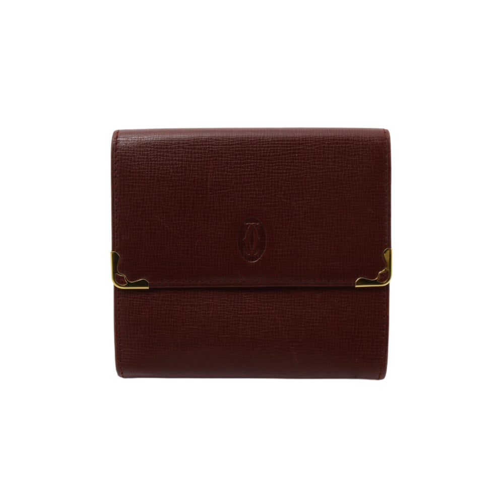 Bordeaux Tri-Fold Wallet