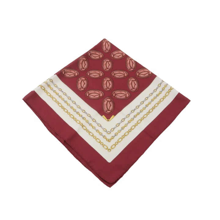 Bordeaux Silk Scarf