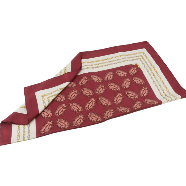Bordeaux Silk Scarf