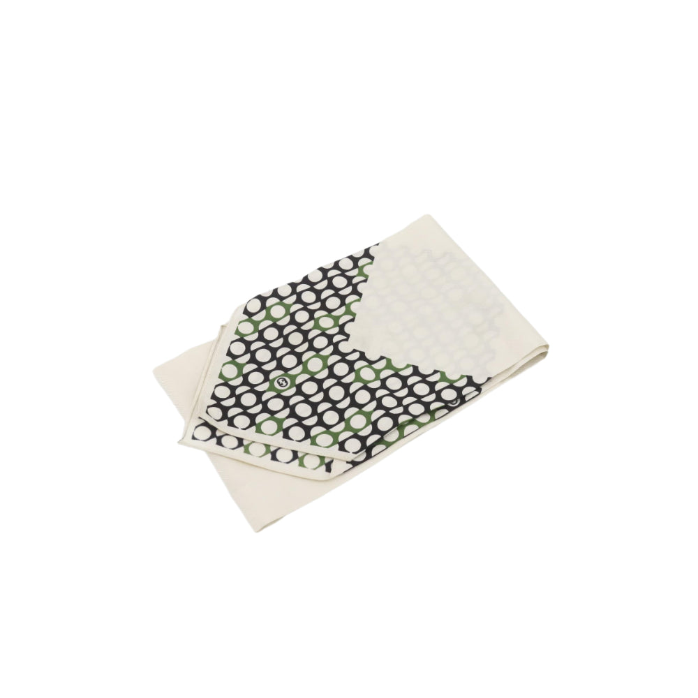 White Silk Twilly