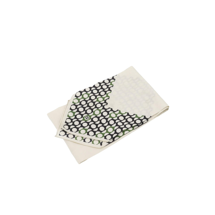 White Silk Twilly