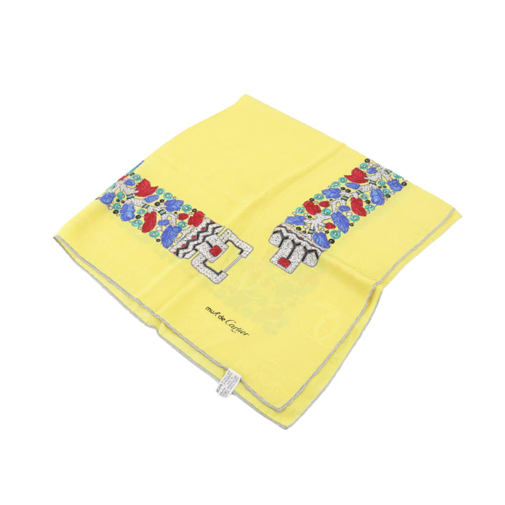 Yellow Silk Scarf