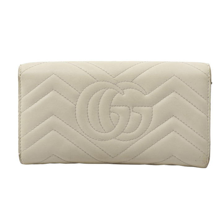 Beige Marmont Long Wallet