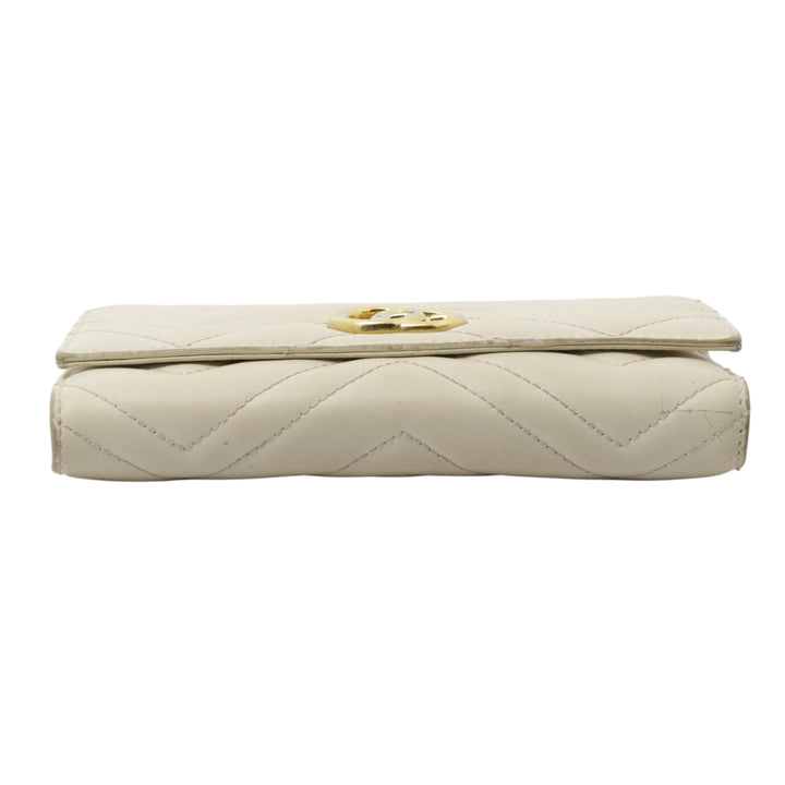 Beige Marmont Long Wallet