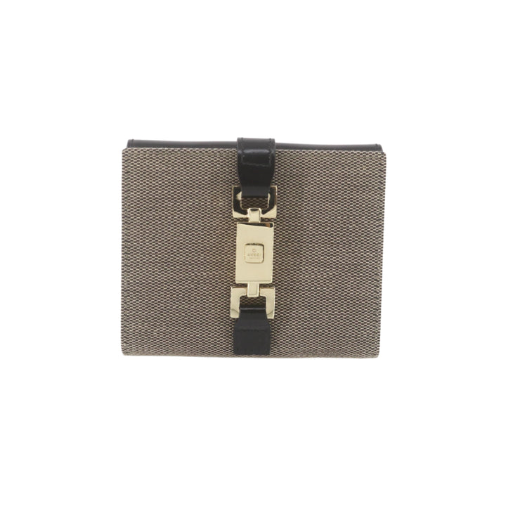 Beige Jackie Compact Wallet