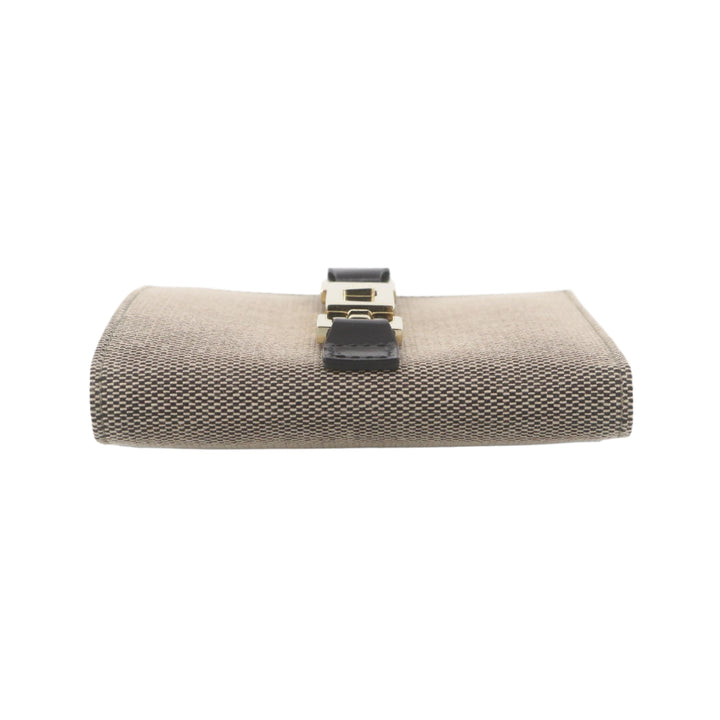 Beige Jackie Compact Wallet