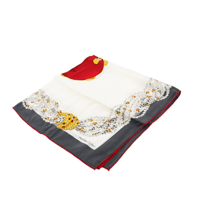 Black Silk Scarf