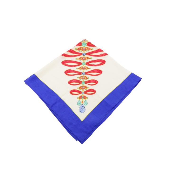 Blue Silk Scarf