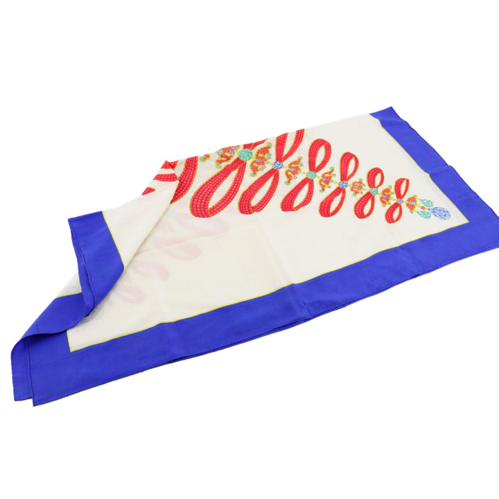 Blue Silk Scarf