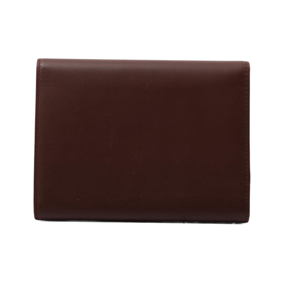 Bordeaux Tri-Fold Wallet