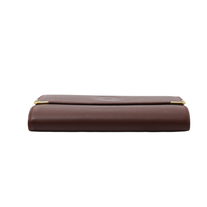 Bordeaux Tri-Fold Wallet