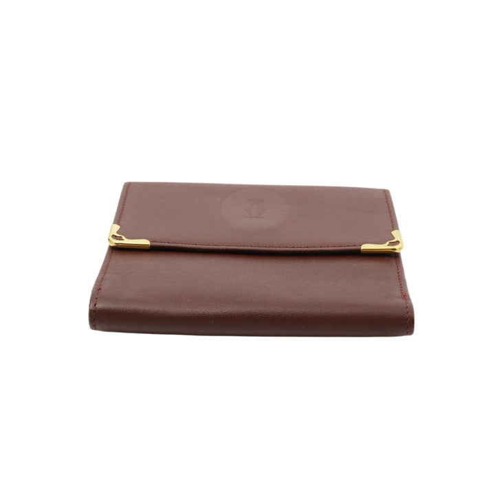 Bordeaux Tri-Fold Wallet